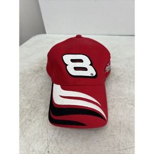 VTG NASCAR Budweiser Racing Hat Dale Earnhardt Jr Strap Back Hat Winners Circle
